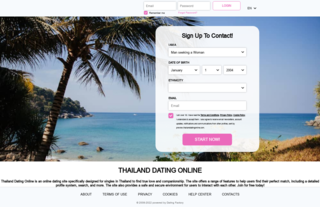 Thailand Dating Online Homepage Image